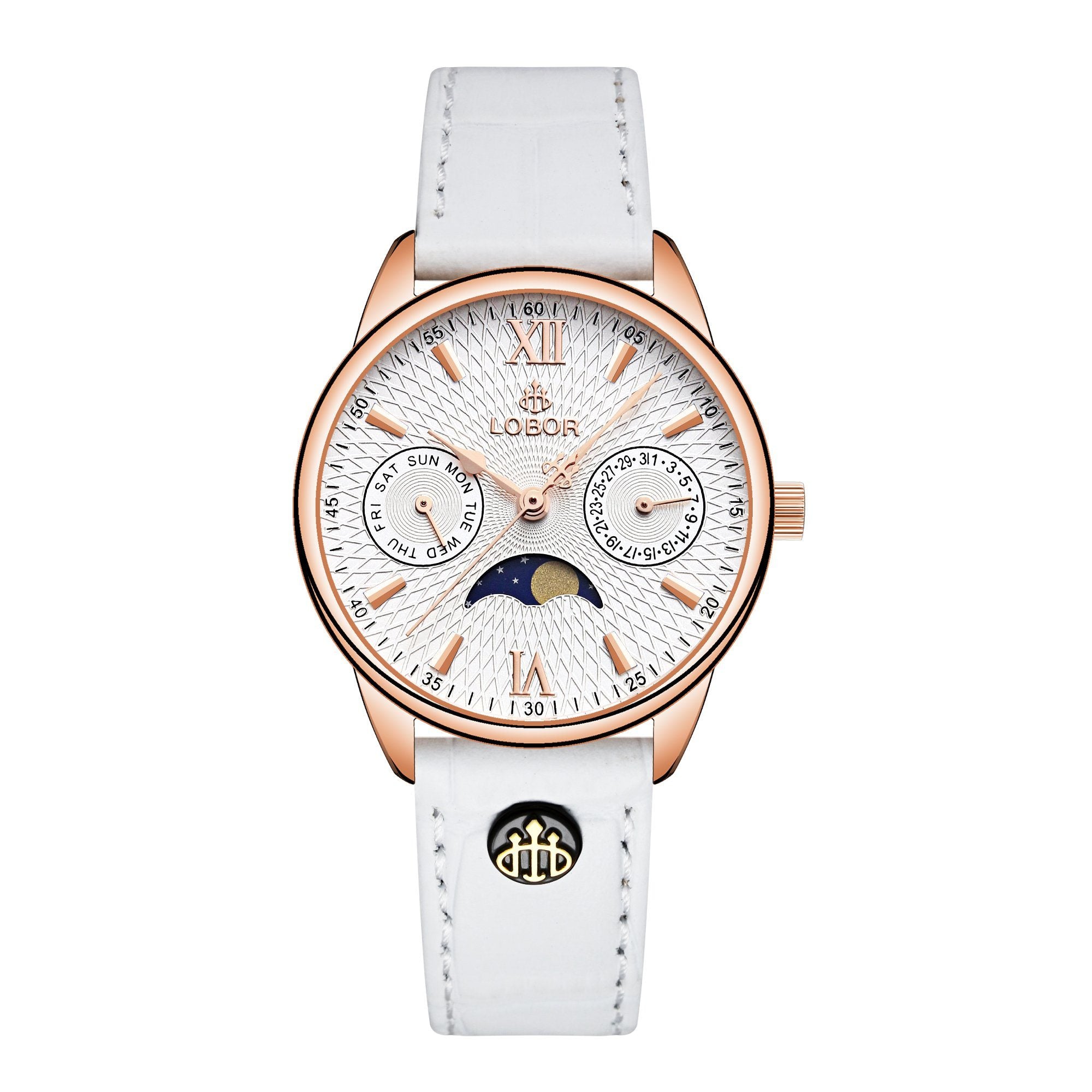 White moonphase watch for women