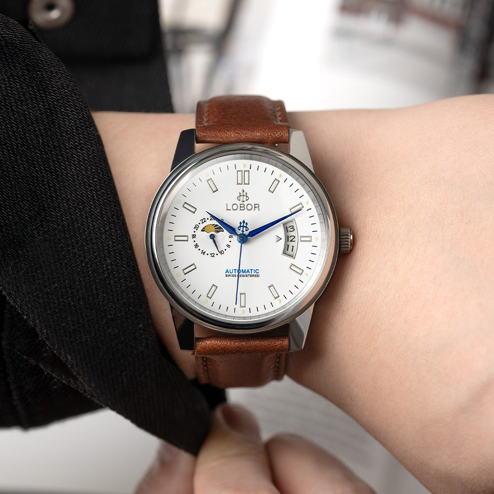 Belfry Colette Brown | Automatic Watches | LOBOR Watches