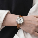 Brown moonphase automatic watches  for women