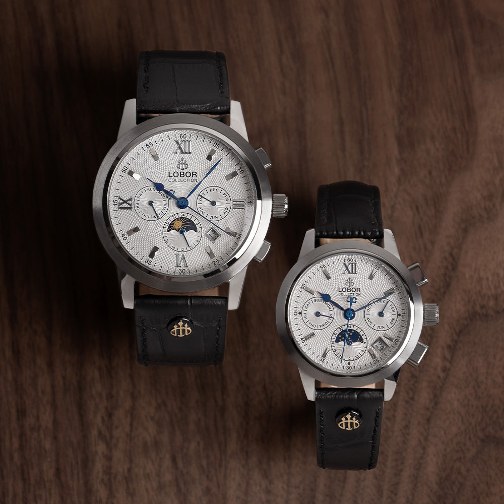 Cellini Des Voeux Black 42mm | Multi-functional Moonphase