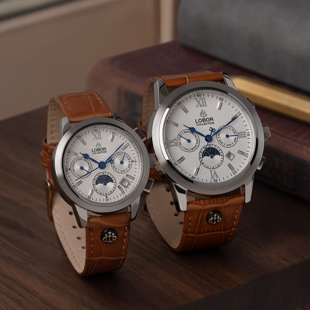 Cellini Des Voeux Brown 42mm Multi-functional Moonphase Automatic