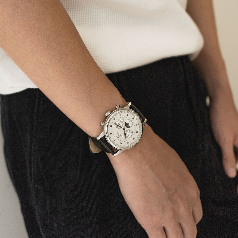 HERITAGE STONEHENGE BLACK 42MM | Affordable Automatic Watches For