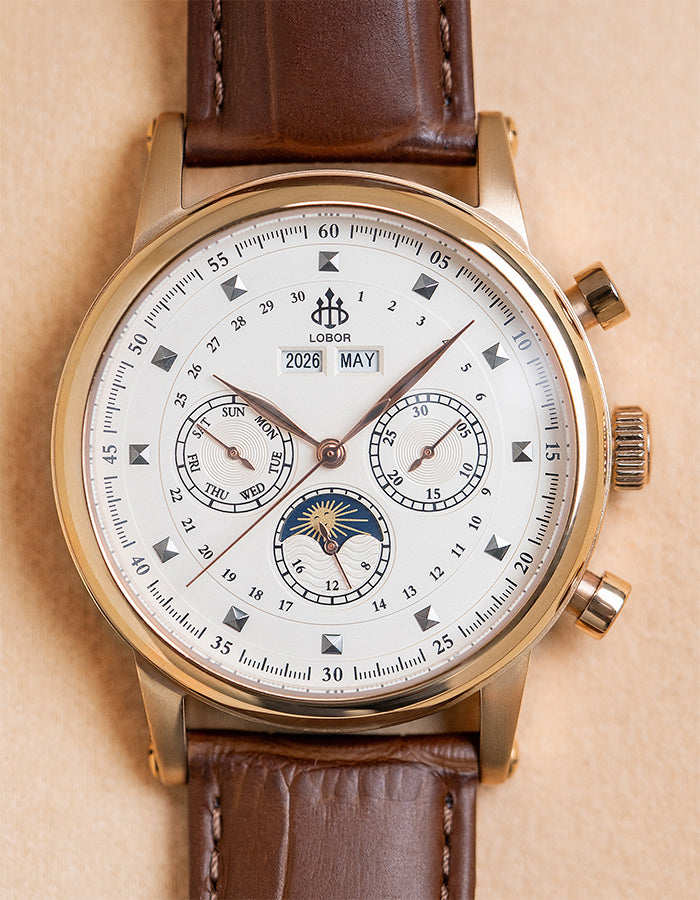 HERITAGE CANTERBURY BROWN 42MM | Affordable Automatic Watches For