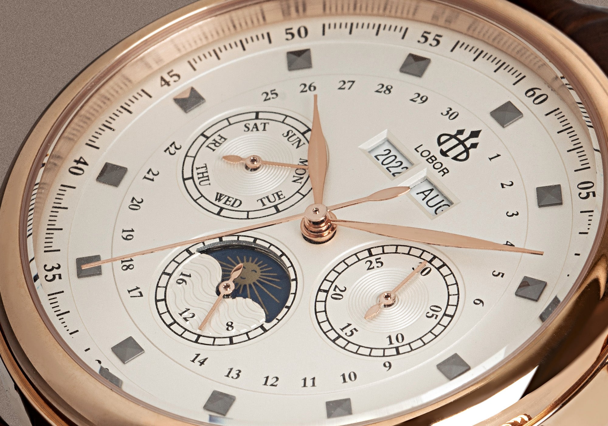 HERITAGE CANTERBURY BROWN 42MM | Affordable Automatic Watches For