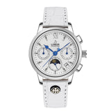 White moonphase automatic watches  for women