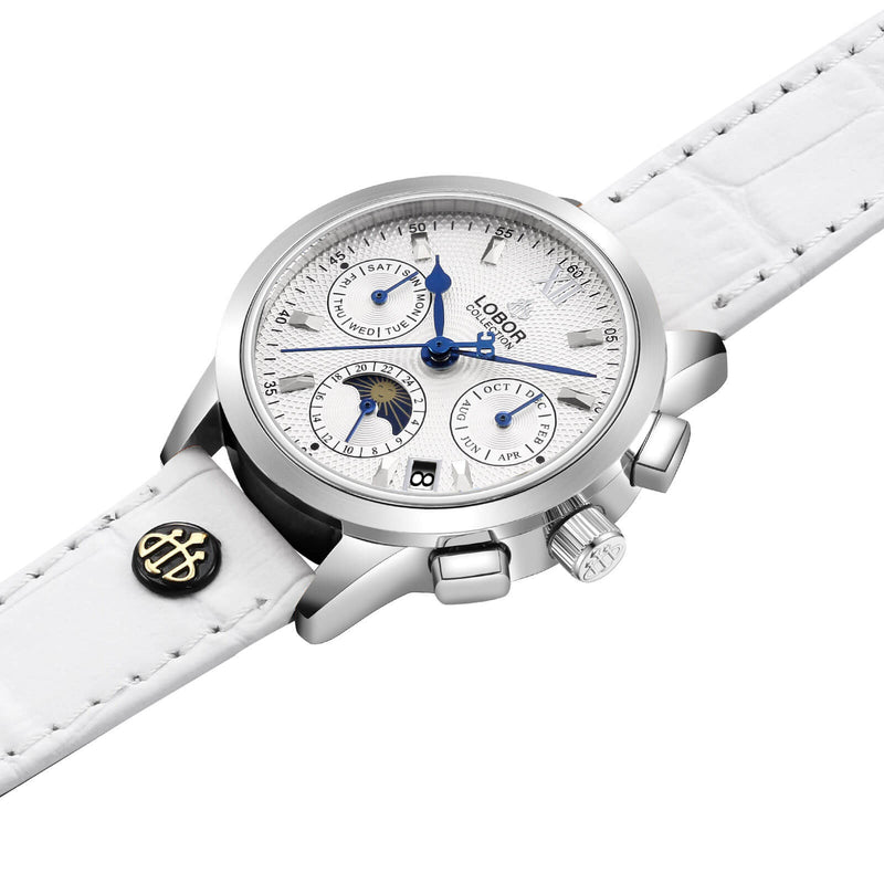 White moonphase automatic watches  for women