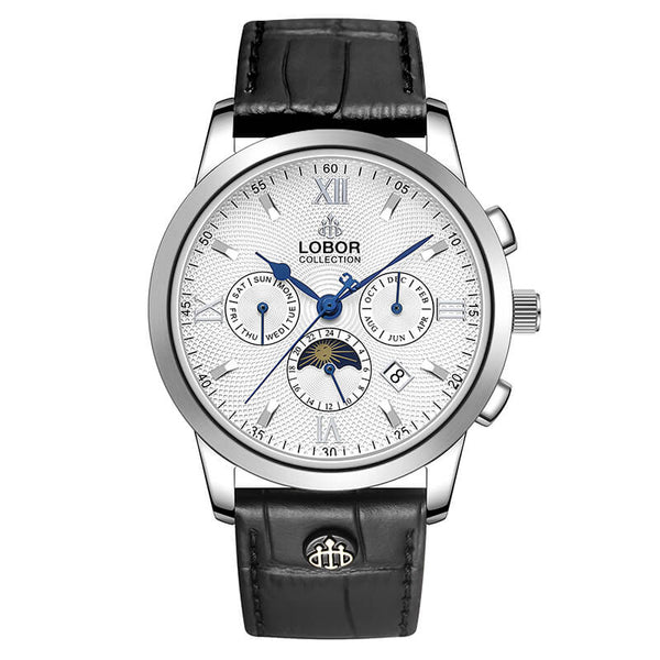 Cellini Des Voeux Black 42mm | Multi-functional Moonphase