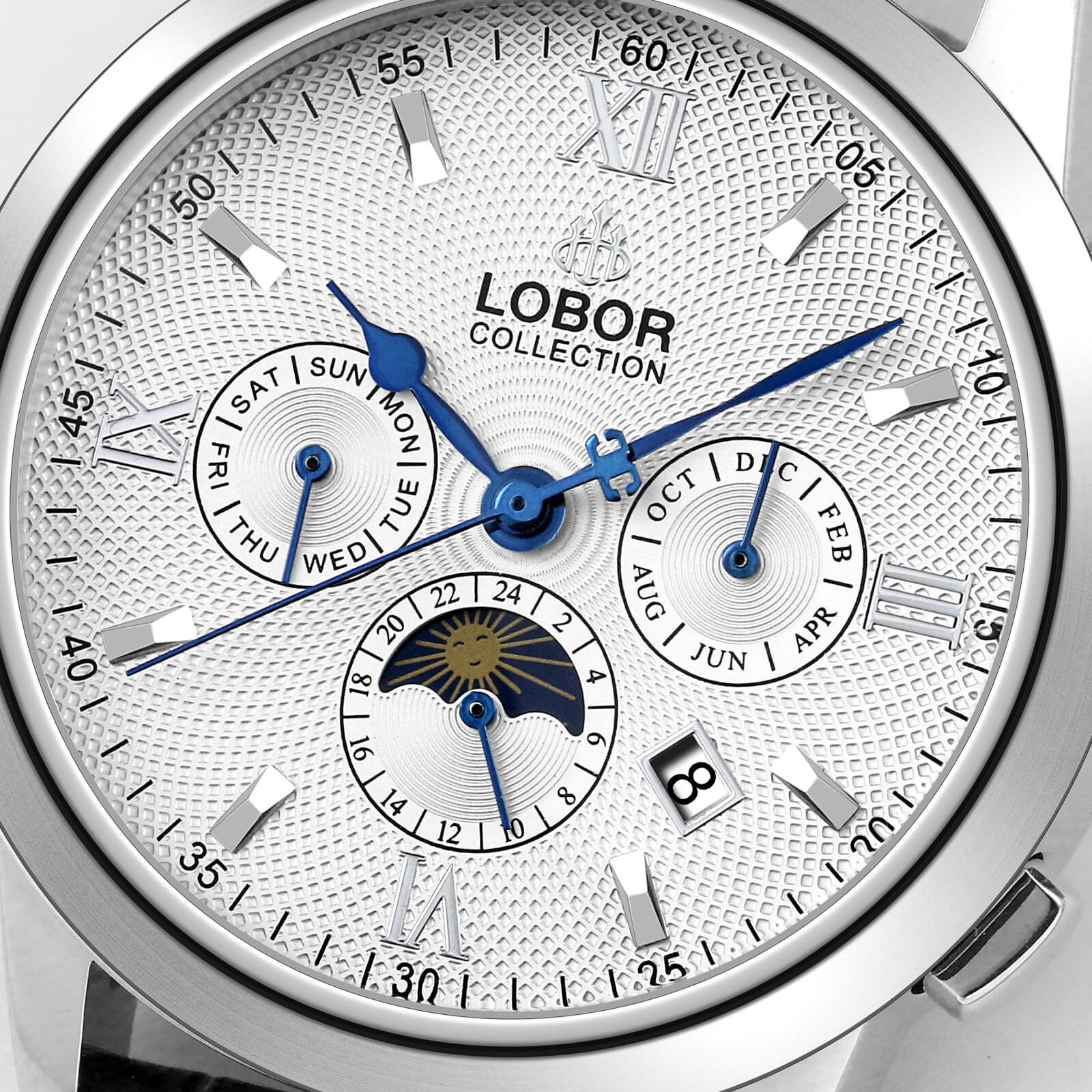 Cellini Des Voeux Black 42mm | Multi-functional Moonphase