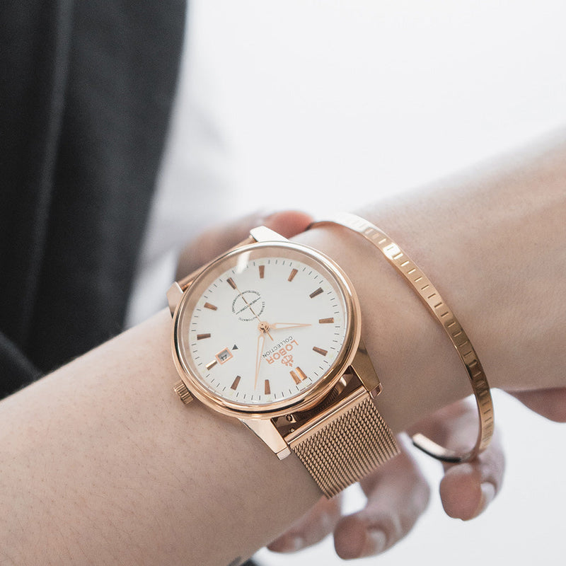 Rose gold automatic watches for men