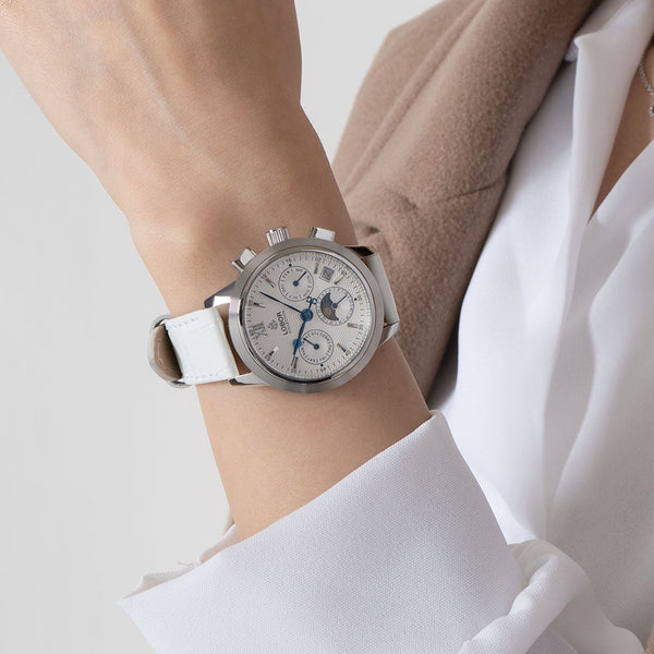 White moonphase automatic watches  for women