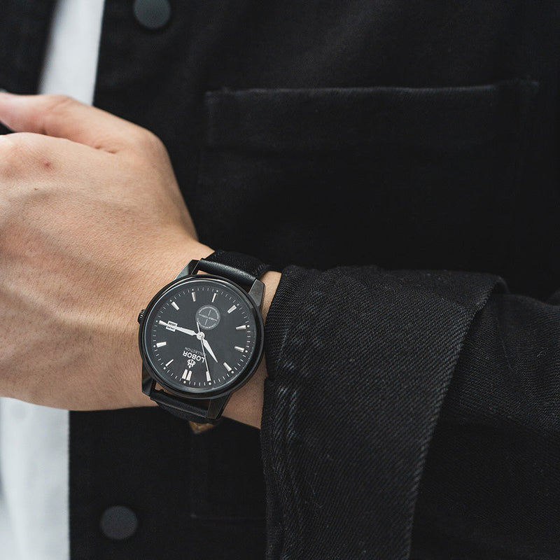 Black automatic watches  for men 