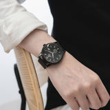 Black automatic watches for men