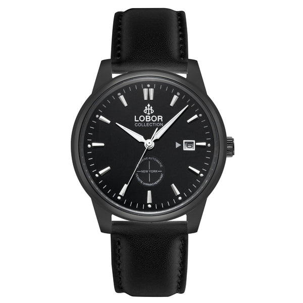 Black automatic watches for men 