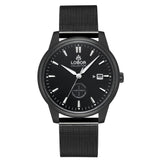 Black automatic watches for men