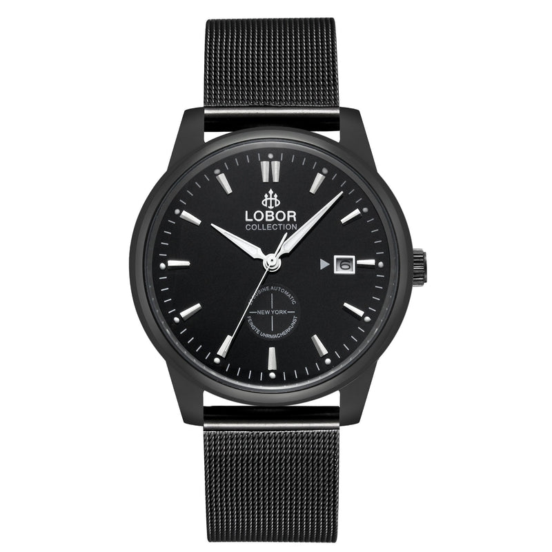 Black automatic watches for men