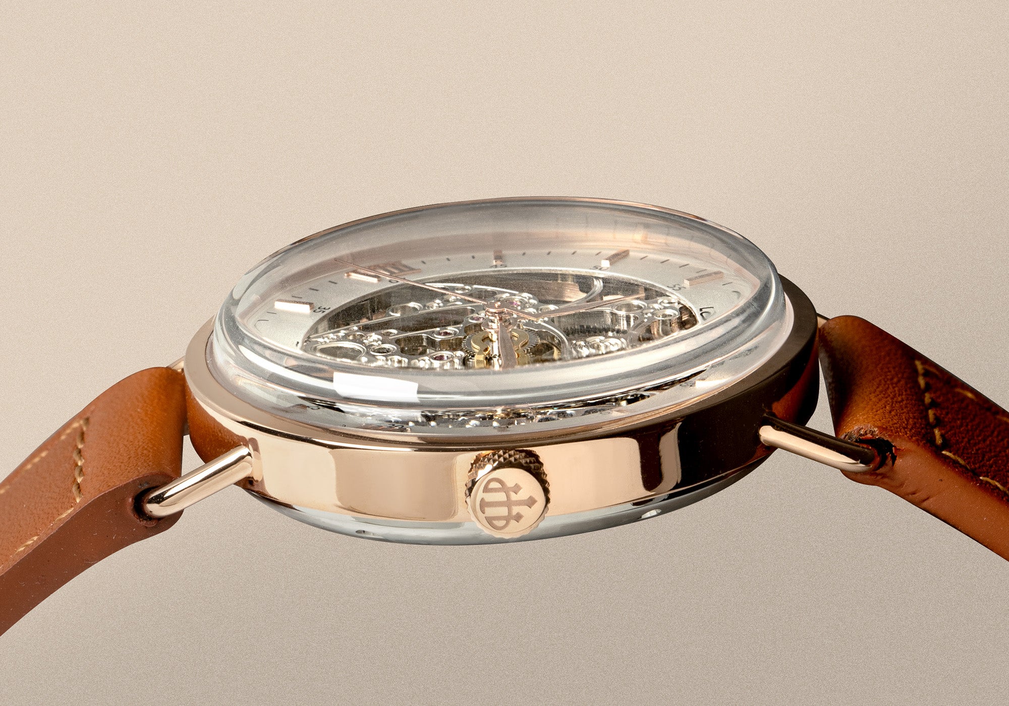 【新品未使用】LOBOR 腕時計 PLANETARIUM BOWIE WHITE Planetarium Bowie White 40mm | Affordable Skeleton Automatic